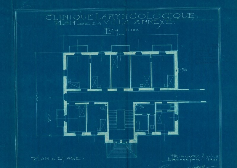 Blueprint first floor